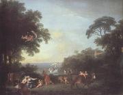 Francesco Zuccarelli Landscape with the Rape of Europa (nn03) oil painting picture wholesale